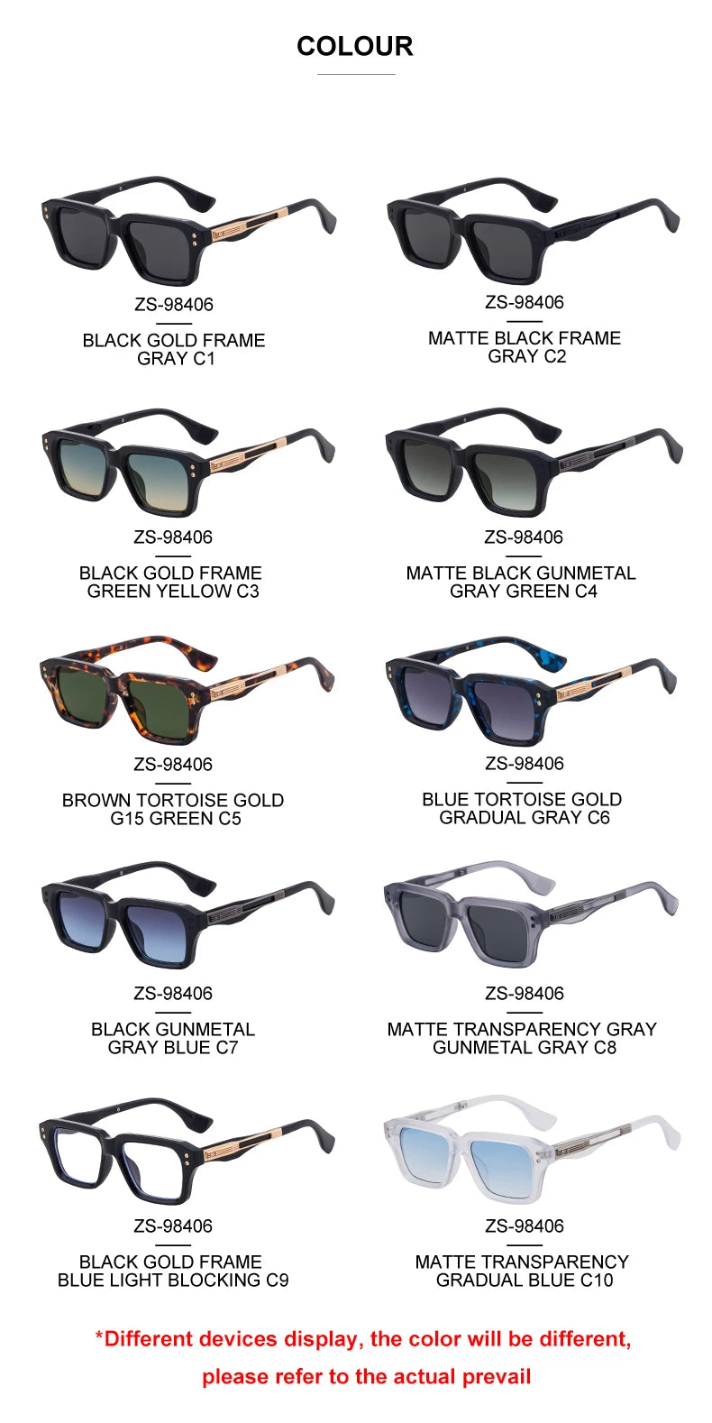 Polarized Classic Square Sunglasses Men 2026 Luxury Brand Steampunk UV400 Driving Sun Glasses For Male Trendy Small Frame Shades