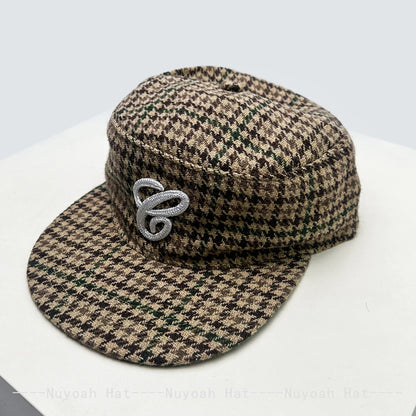 New Men Women Retro Letters Thousand Bird Leopard Print Baseball Hats Sunshade Flat Top Versatile Personal Peaked Caps Fashion