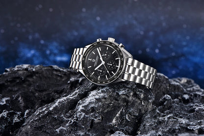 Часовник PAGANI DESIGN Moon – луксозен кварцов хронограф за мъже, спортен стил, сапфирно стъкло с антирефлекторно покритие, луминесцентен дисплей