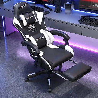 Sedia gaming ergonomica per home office, lunghe sessioni e streamer, regolabile, reclinabile, leggera e resistente
