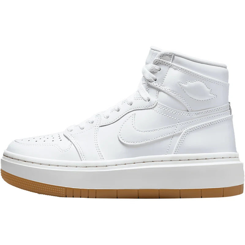 Ténis desportivos Nike Air Jordan genuínos para mulher, com sola grossa e duradoura, FB9894-100