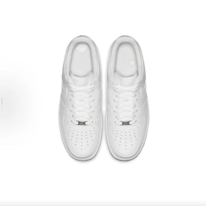 Nike Air Force 1 AF1 teljesen fehér, uniszex, alacsony szárú, alkalmi skate cipő CW2288-111
