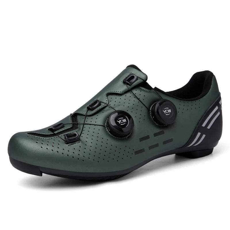Zapatillas de ciclismo profesionales para hombre MTB y SPD, zapatillas de carreras de montaña, zapatillas de ciclismo de carretera SPD y de montaña para mujer