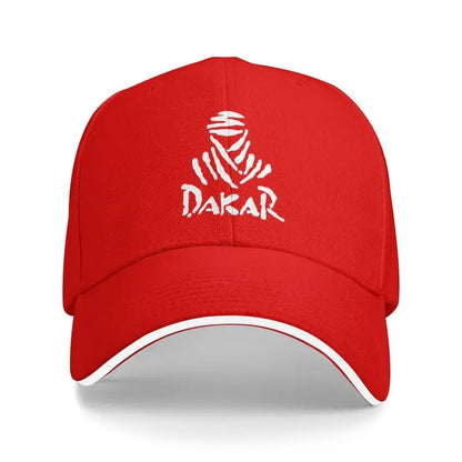 Motorcycle Dakar Rally Baseball Cap Retro Motor Off Road Racing Sandwich Hats for Men Women Breathable Dad Hat Running Golf