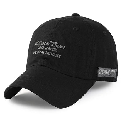 Baseballkappe „Big Head“ in Übergröße, 100 % Baumwolle, für Männer und Frauen geeignet, verstellbar, Dad-Cap, Oversize, 58–60 cm, 61–65 cm