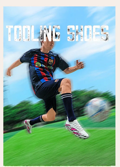 New Men's Football Boots Sport Ultralight Non-Slip Outdoor Adult Cleats Match Unisex Soccer Shoes Comfortable Grass High-Quality