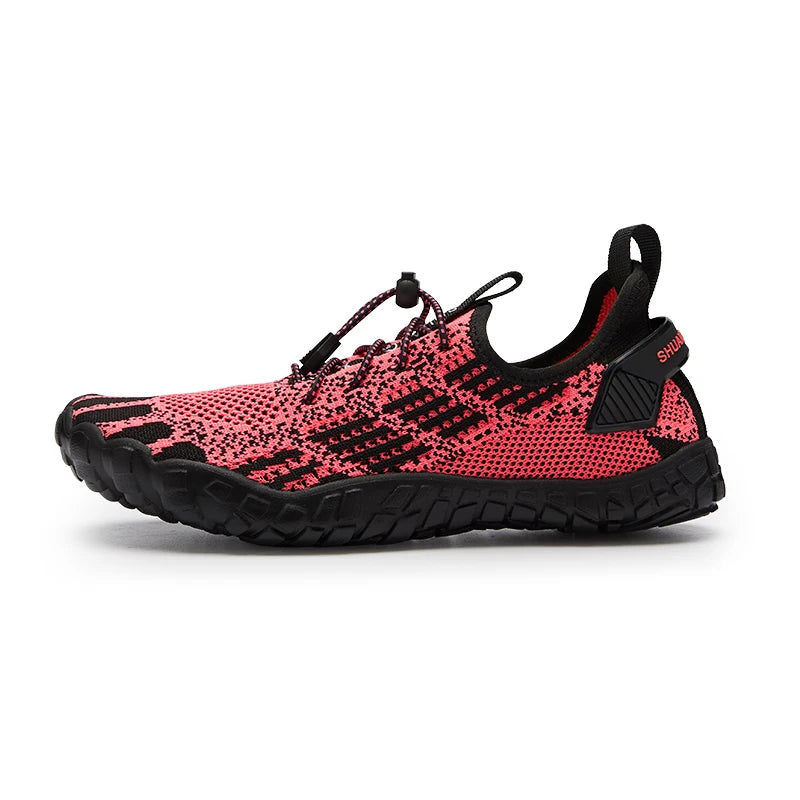 Water Shoes for Men Barefoot Beach Shoes Breathable Sport Shoes Quick Dry River Whtie Sea Aqua Sneakers Soft Beach Sneakers
