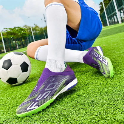 Nuove scarpe da calcio da uomo con tacchetti per erba, comode scarpe da futsal per turf, scarpe sportive ultraleggere FG antiscivolo indoor per adulti