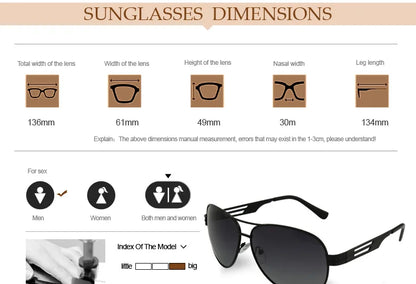New Fashion Classic Men Polarized Glasses Hot Sale Eyewear Gentlemen Outdoor Driving Polarizing Sunglasses Oculos De Sol 8962