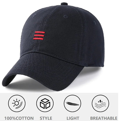 Baseballkappe „Big Head“ in Übergröße, 100 % Baumwolle, für Männer und Frauen geeignet, verstellbar, Dad-Cap, Oversize, 58–60 cm, 61–65 cm