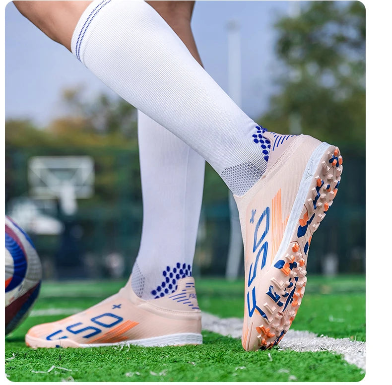 Size 35-45 Men FG/TF Football Boots Futsal Professional Unisex Boys Soccer Shoes Football Shoes Sneakers