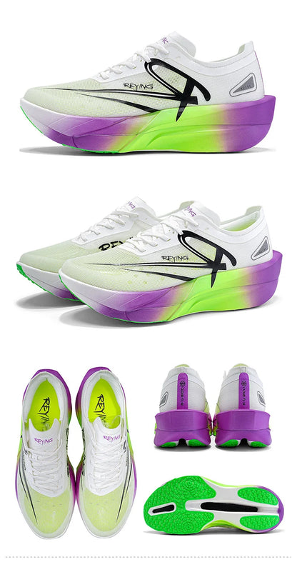2025 New Full Palm Nylon Carbon Plate Running Shoes Double Layer Double Density Marathon Training Shoes Irunsvan&ACTBASE 25126