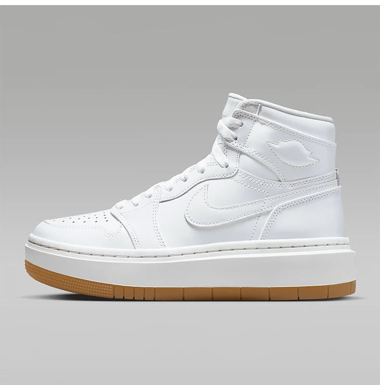 Ténis desportivos Nike Air Jordan genuínos para mulher, com sola grossa e duradoura, FB9894-100