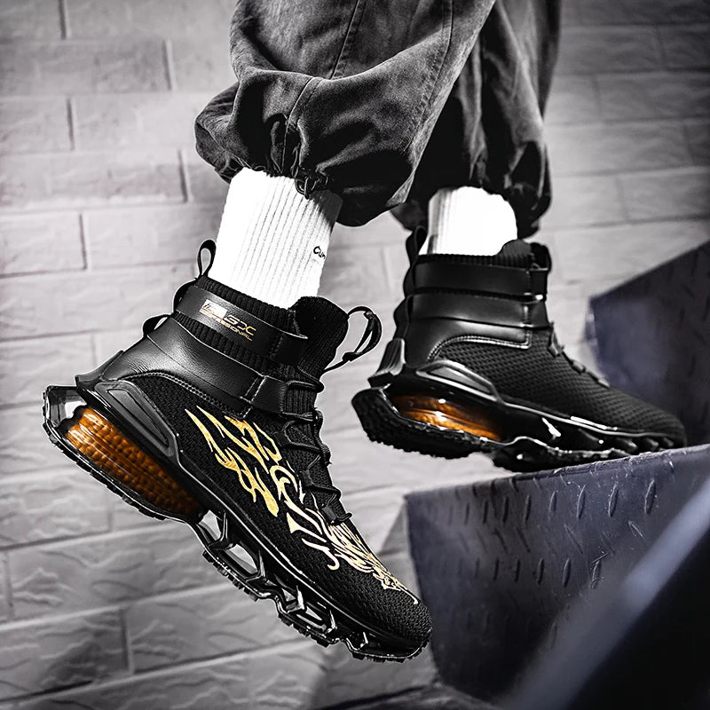 Chaussures homme Baskets Chaussures décontractées pour homme Chaussures de tennis Chaussures de luxe Baskets de course Chaussures respirantes Mocassins tendance Chaussures de course pour homme