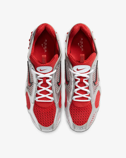 Nike Air Zoom Spiridon Cage 2 Unisex Χαμηλά Casual Παπούτσια Αθλητικής Ένδυσης Ανθεκτικά στη Φθορά Γκρι Κόκκινα Lifestyle Υποδήματα CJ1288-600