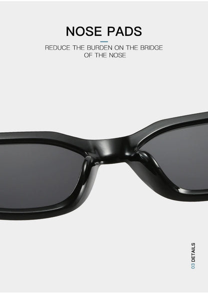 Vintage Square Luxury Small Frame Sunglasses Men Women Rectangle Brand Design Fashion Square Sun Glasses Shades Vintage Glasses