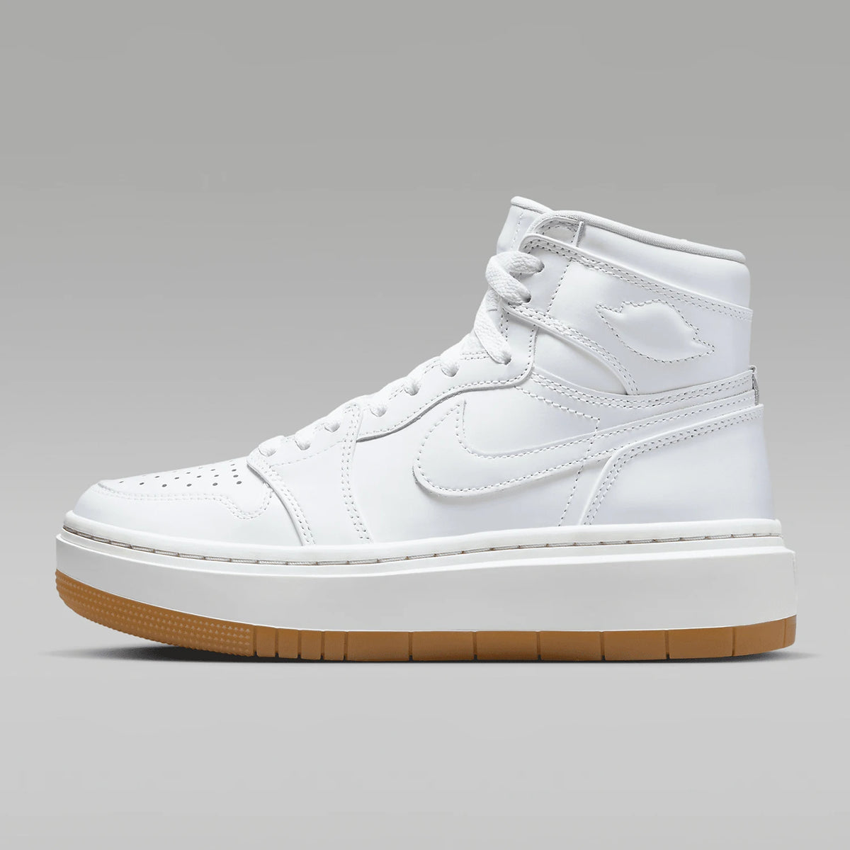 Ténis desportivos Nike Air Jordan genuínos para mulher, com sola grossa e duradoura, FB9894-100