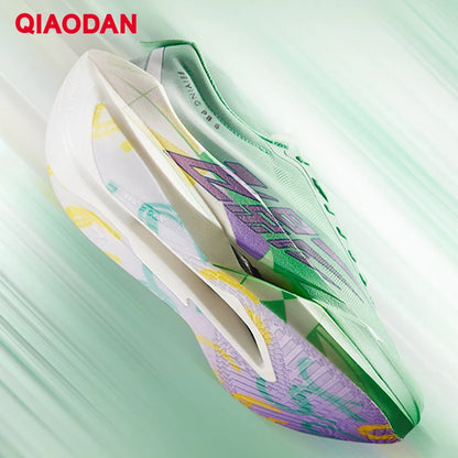 Zapatillas de running QIAODAN Feiying PB6.0 con suela de carbono para hombre, zapatillas profesionales de maratón, zapatillas deportivas ligeras QDB023263299