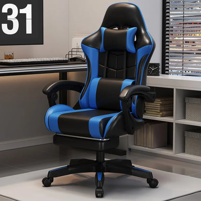 Sponge Internet Cafe Esports Chair Internet Cafe Computer Chair Home Reclining Office Chair Comfortable Rotating