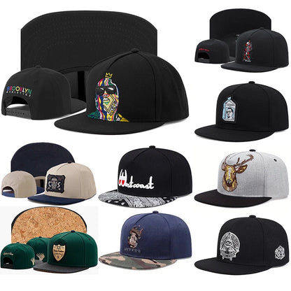New High Quality Luxury male Era Baseball Cap Women Men HipHop Sun Flat Top Adjustable Snapback Hats Gorras Hombre Sports Hat