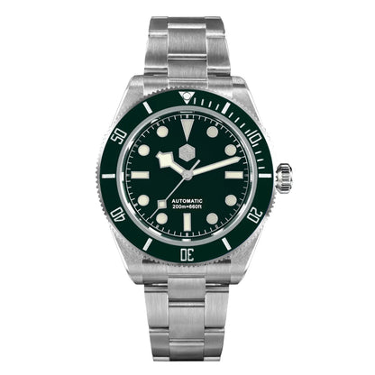 San Martin New 40mm BB58 Retro Luxury Diver Watch NH35 Automatic Mechanical Watches For Men Sapphire Luminous 20Bar Reloj SN0008