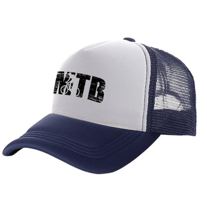 MTB Mountain Biking Trucker Caps Fashion Cool MTB Hats Baseball Cap Summer Outdoor Sun Mesh Caps