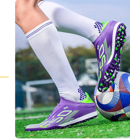 Size 35-45 Men FG/TF Football Boots Futsal Professional Unisex Boys Soccer Shoes Football Shoes Sneakers