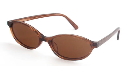 Trendy Acetate Small Oval Sunglasses Women 90'S Outfit Vintage Sun Glasses for Men Fashion Polarized Glasses  UV400 Protection