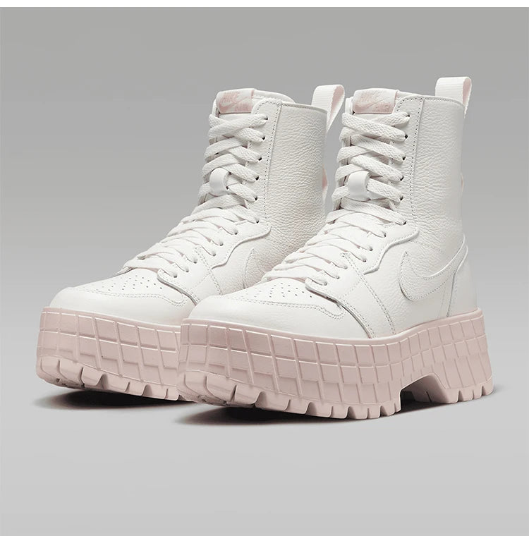 Originální dámské polstrované a odolné krátké boty Nike Air Jordan s tlustou podrážkou FJ5737-116