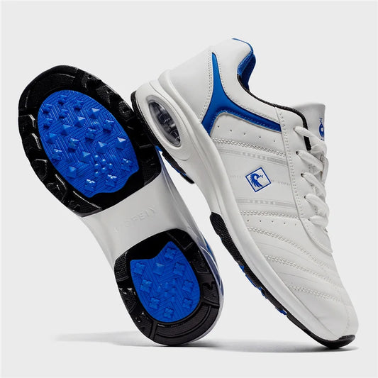 OIMKOI Men's Golf Shoes Casual Breathable Waterproof Non-Slip Golf Outdoor Training Shoes