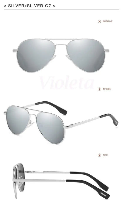 Punk Rock Polarized Sunglasses Color Film Sunglasses Han Edition Mirror Face Fashion Sun Glasses T1001