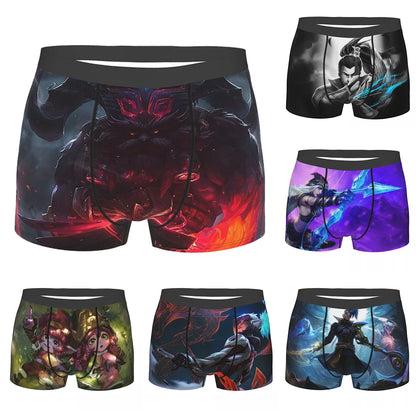 Ornn League of Legends LOL MOBA-spil Underbukser Åndbare trusser Herreundertøj Sexede shorts Boxershorts