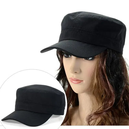 New Spring Solid Military Tactical Baseball Cap Unisex Outdoor Sport Snapback Hat for Male Female Sailor Style