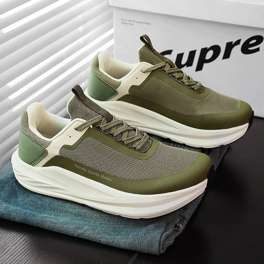 Men Running Shoes Marathon Specialty Sports Breathable Lightweight Women's Comfortable Non-slip Leisure Sneakers Plus Size 38-46