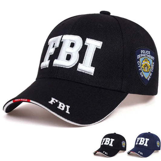 Bonés de basebol Kanye FBI com letras fashion para homem e mulher, pala desportiva, boné snapback e chapéu de sol masculino