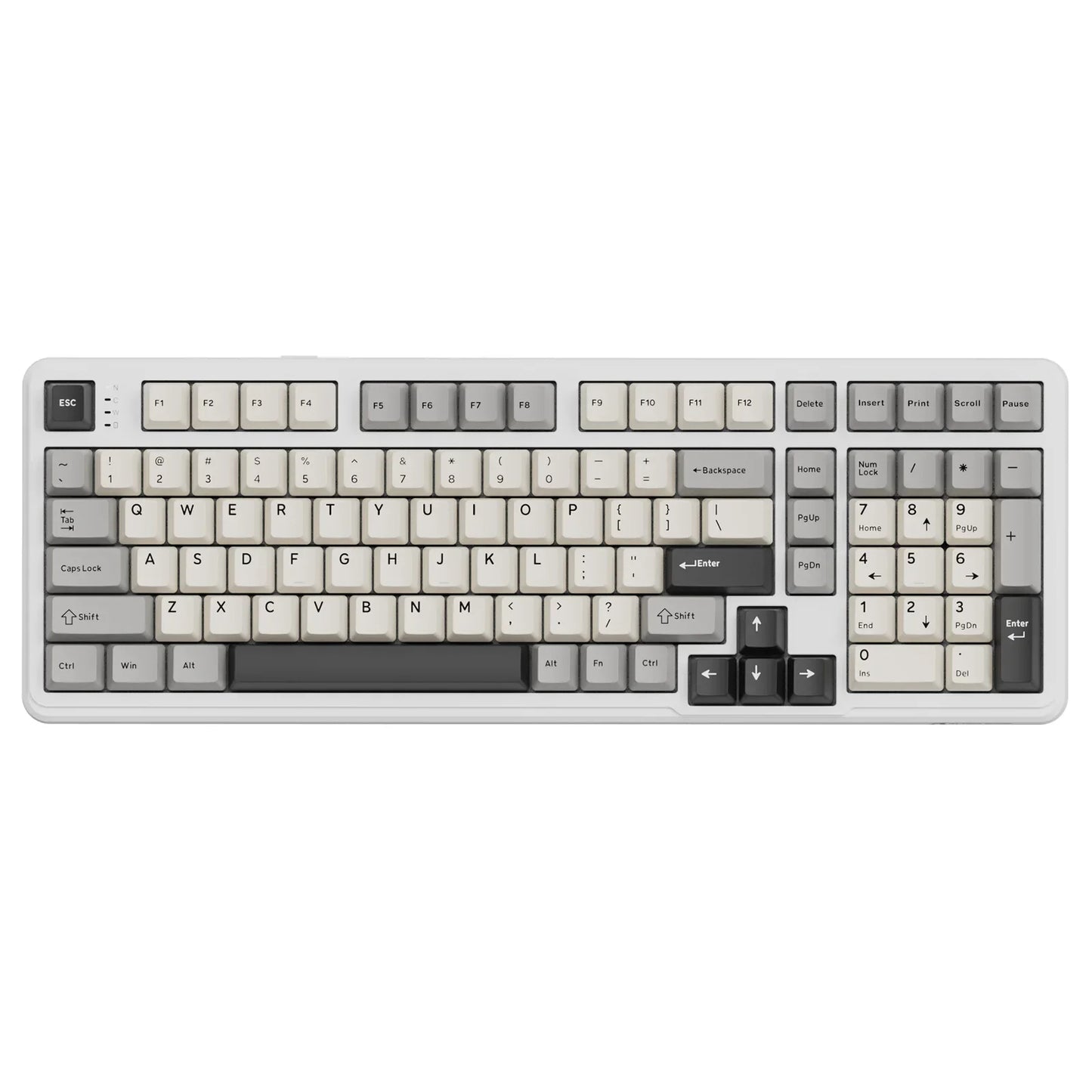 ATTACK SHARK X98 Full-size Wireless RGB Mechanical Keyboard Gasket Bluetooth/2.4G/Wired Hot Swappable NKRO 4000mAh Battery