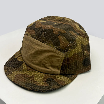 Unisex CAMO hurtigtørrende baseballkasketter med bogstavbroderi, solskærm, farveblokke, åndbare, personlige kasketter med skygge, alsidige ind