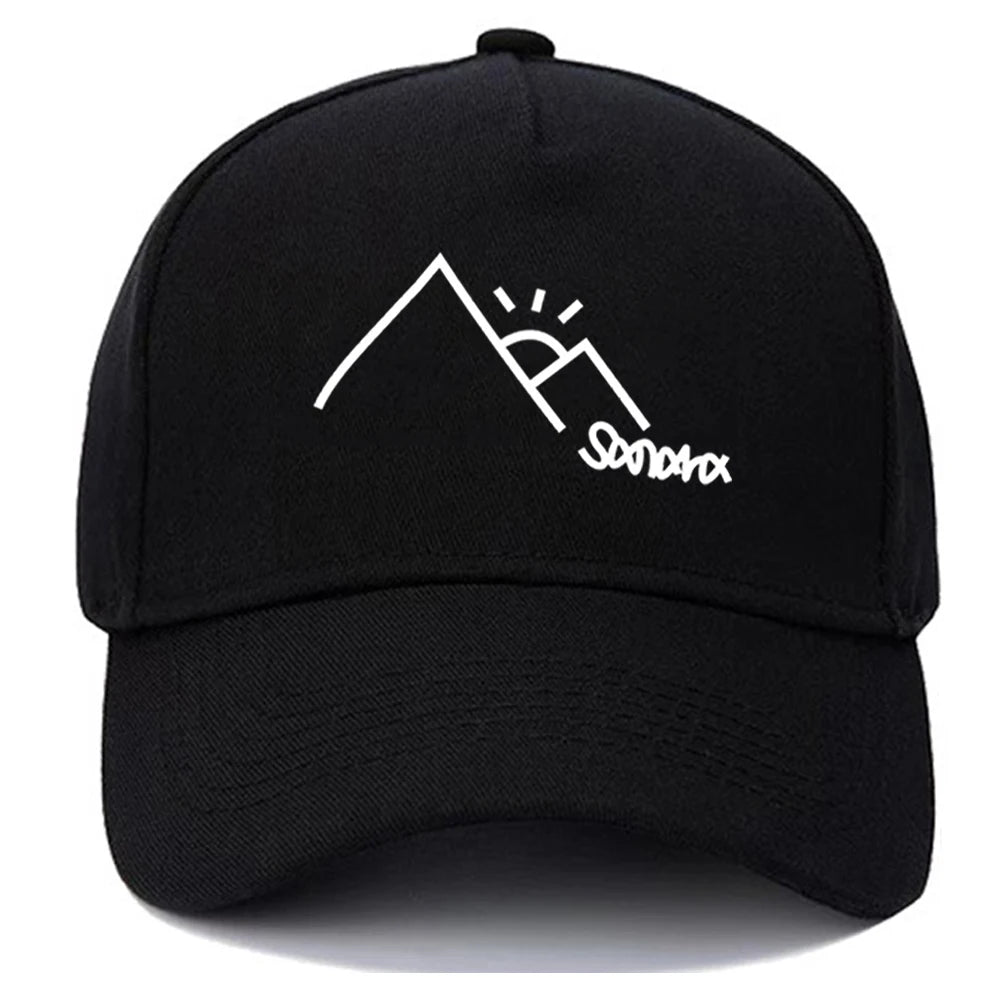 Kpop ATEEZ Member Signature Baseball Cap Adjustable Size Graphic Print Men's or Women's Casual Sun Hat for Aniteez