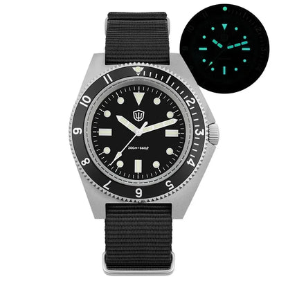 Watchdives WD1972 Quartz Watch VH31 Sweep Seconds Movement Sapphire Crystal BGW9 Luminous 20Bar Waterproof Vintage Men's Watches