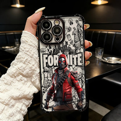 Popular Game FortniteS Plating Phone Case For Samsung A37, A57, A07, A36, A16, A35, A55, A25, A26, A05s, A15, A54, A34, A24, A14, A05, A04 4G 5G