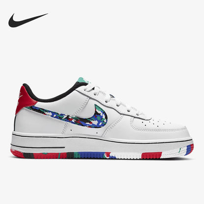Nike eredeti AF1 Air Force One szezonális új női alacsony szárú szabadidőcipő CU4632-100