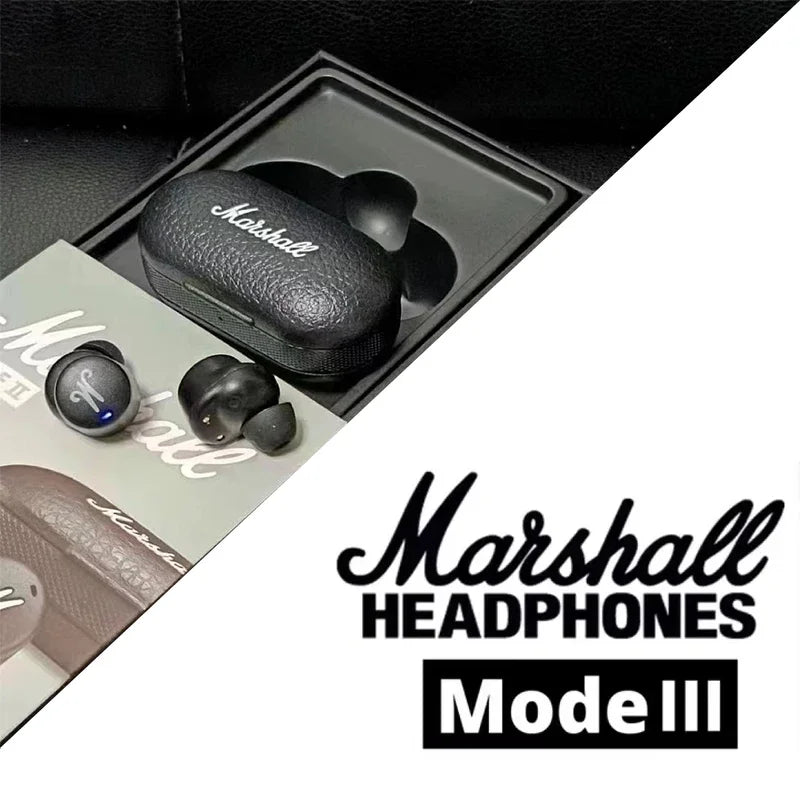 Marshall Motif II ANC True Wireless Earbuds Bluetooth 5.2 Noise Cancelling Headphones In-Ear Earphones with Mic HK Version