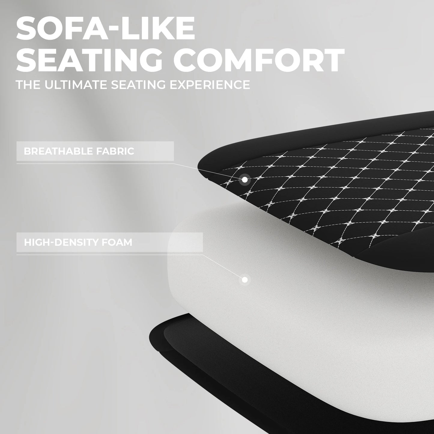 Gaming Chair High Back Ergonomic Office Chair with Footrest, Reclining Computer Gaming Chair, Adjustable Swivel Executive Desk Chair with Lumbar & Headrest Support