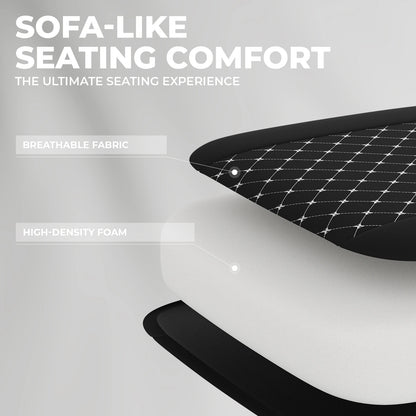 Gaming Chair High Back Ergonomic Office Chair with Footrest, Reclining Computer Gaming Chair, Adjustable Swivel Executive Desk Chair with Lumbar & Headrest Support