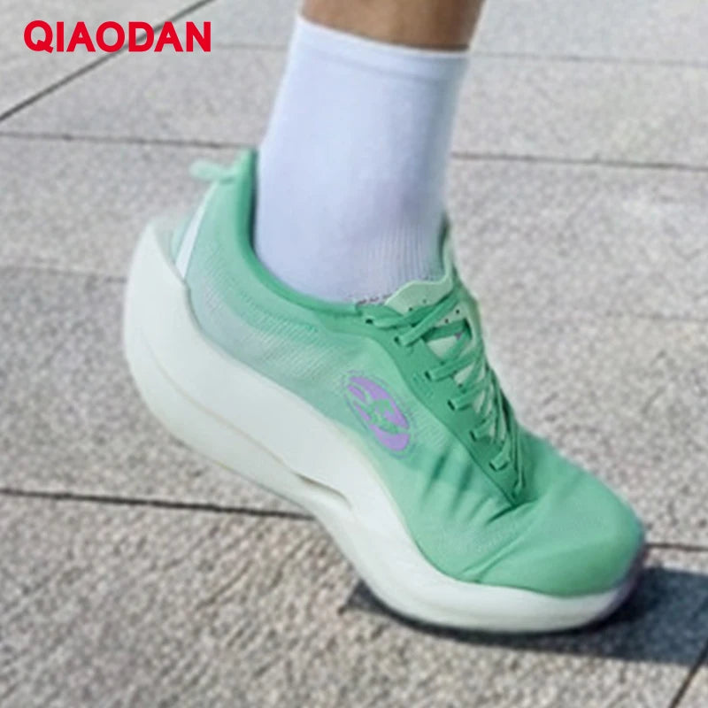 Zapatillas de running QIAODAN Feiying PB6.0 con suela de carbono para hombre, zapatillas profesionales de maratón, zapatillas deportivas ligeras QDB023263299