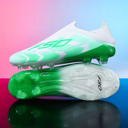 New Men's Soccer Shoes Match Football Boots Non-Slip Boys High-Quality Outdoor Sneakers Grass Cleats Hot-Selling High-Top Light