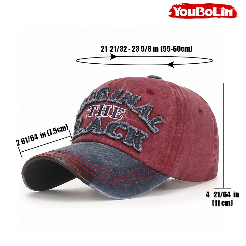 New Fashion Cotton Baseball Cap Sun Caps Trucker Hat Dad Hat