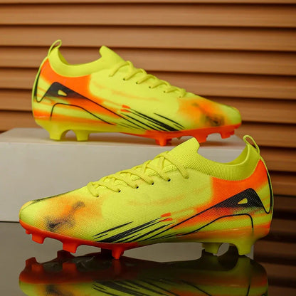 New Men's Soccer Shoes Society Professional Grass Training Original Futsal Sneaker Cleats Indoor Non-Slip Football Field Boots 2025