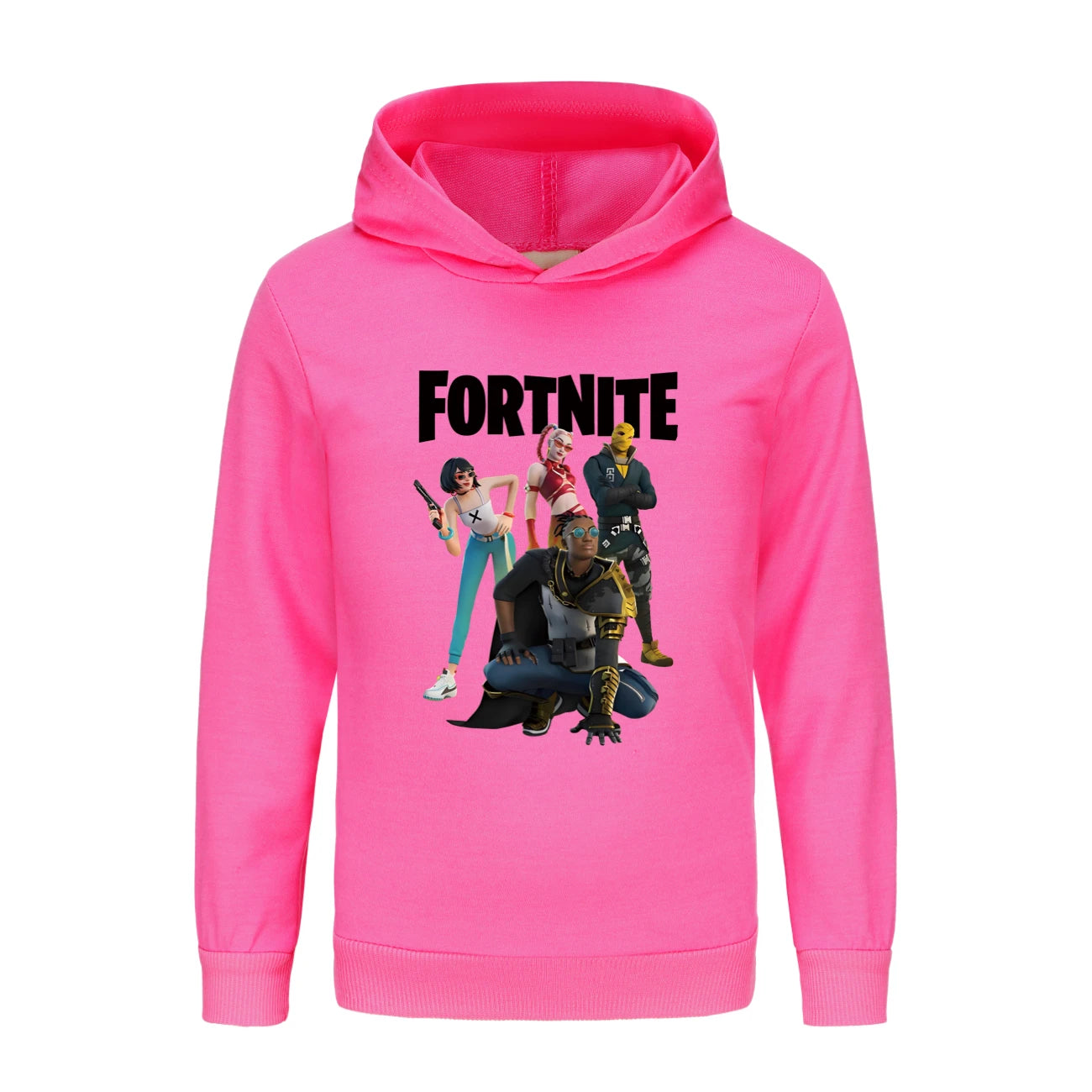 Hoodie Fortnite para Crianças Roupa de Princesa para Meninas Moda Bebé Rapazes Roupa Primavera Outono Sweatshirt Tops Infantis 4403