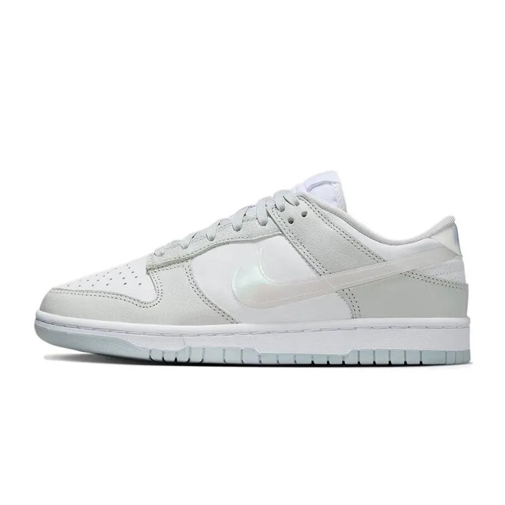 NIKE Dunk Low Retro Women's Shoes Pink & White Low-Top Retro Casual Sneakers Durable Athletic Shoes Skate Shoes DD1873-112